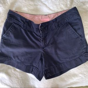 Lilly Pulitzer navy cotton shorts